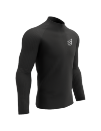 Men's Windproof Seamless Half Zip Thermoregulation Jacket Compressport 73559