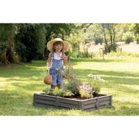 Square Garden Sandbox Smoby 43879