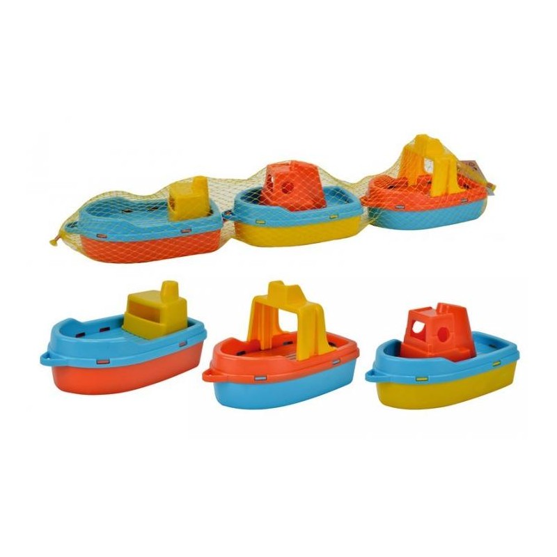 Brinquedo de banho 3 Boats Androni 5116