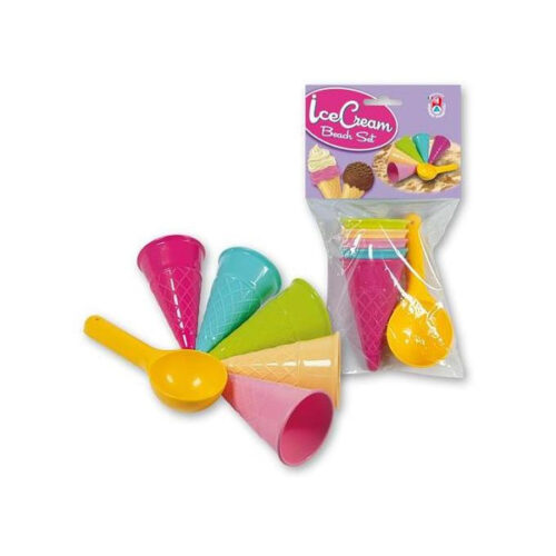 Beach toy sand moulds Sand Moulds Ice Cream Androni 52750