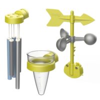 Kit meteorológico para casa de plástico Smoby 20953