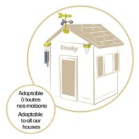 Kit meteorológico para casa de plástico Smoby 44220