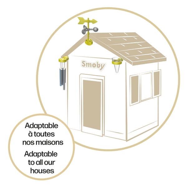 Kit per le intemperie per la casa in plastica Smoby 44220