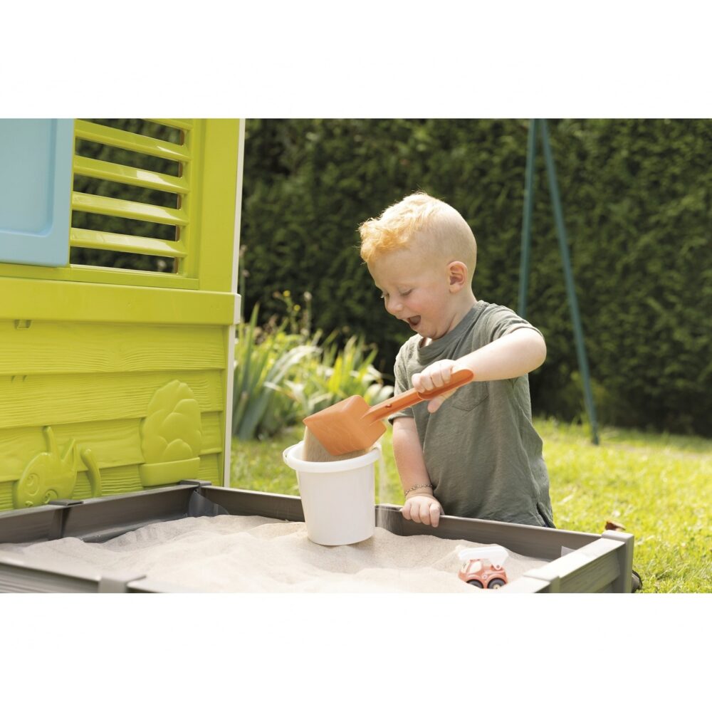 Square house with sandbox Smoby 80155