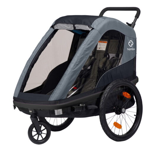 Fahrradanhänger umwandelbar in Kinderwagen Avenida Hamax 8066