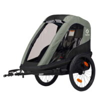 Avenida One Hamax 21624 atrelado para bicicletas com carrinho de bebé convertível