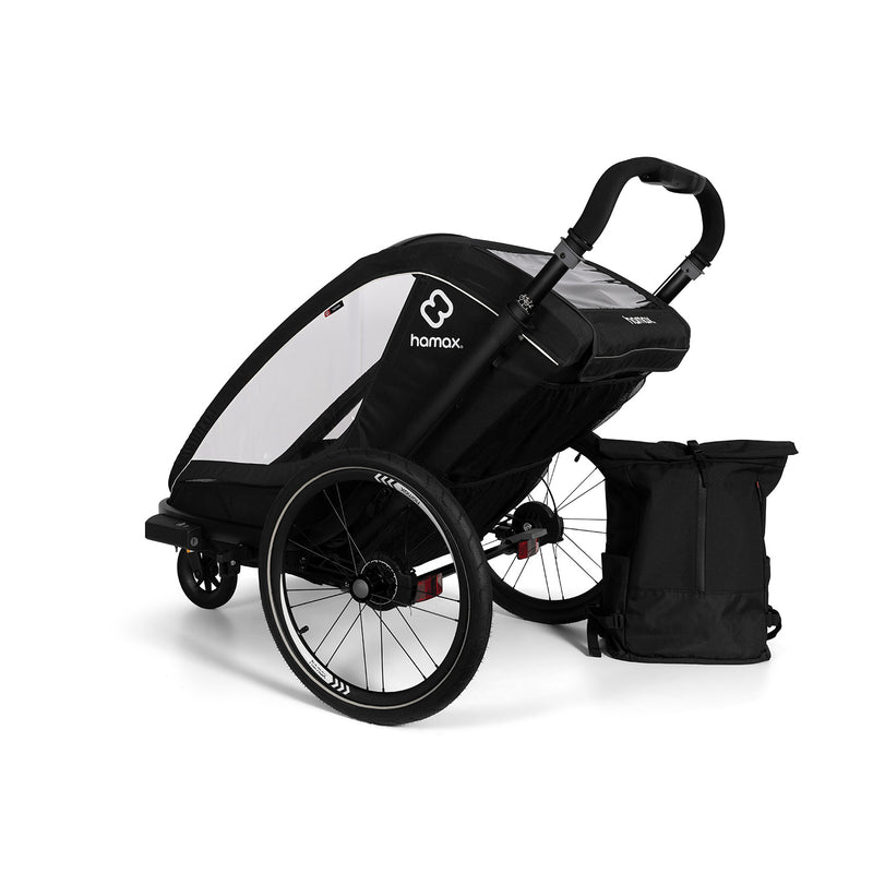 Hamax Breeze convertible stroller bike trailer 80564