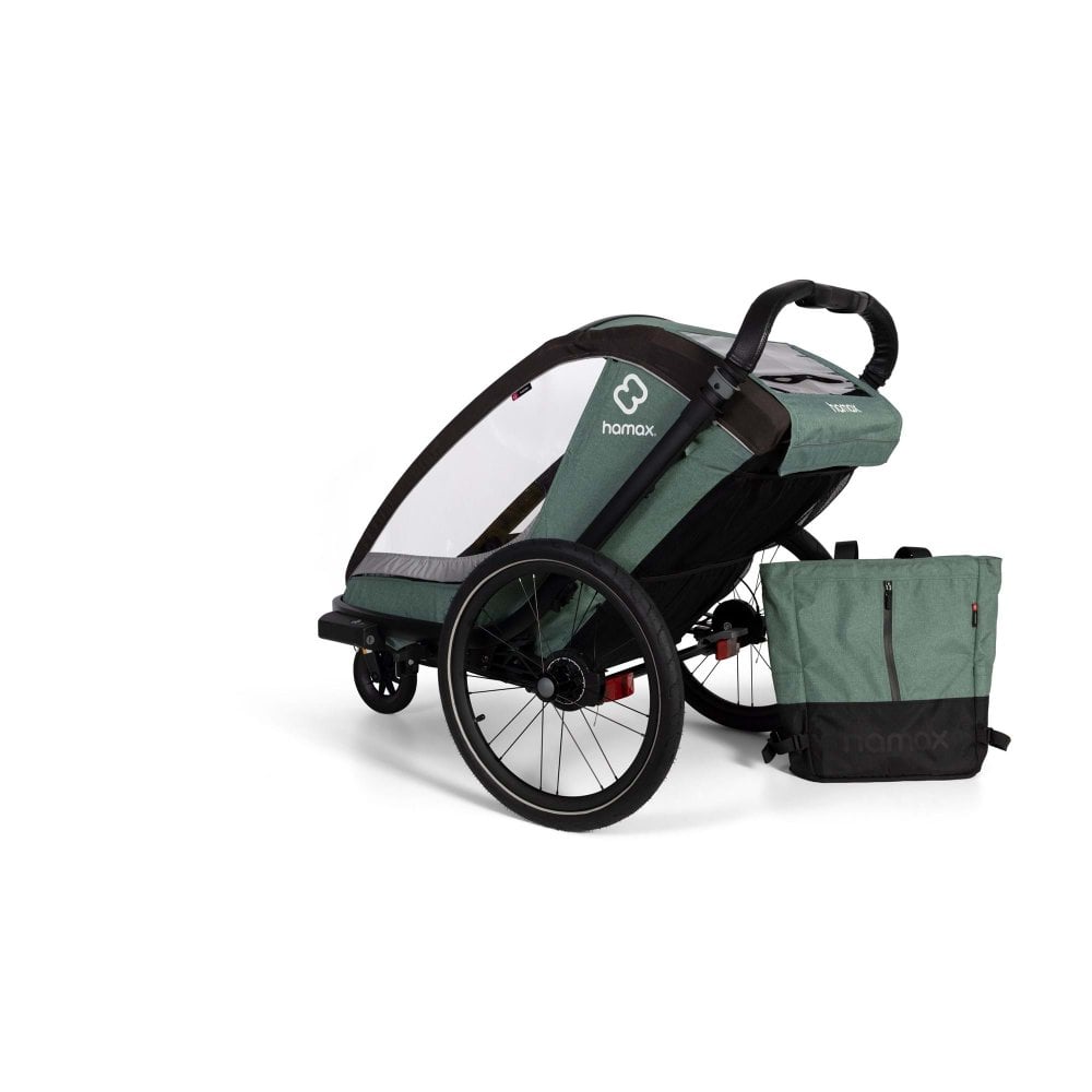 Remorque a velo convertible poussette Cocoon Hamax 48633