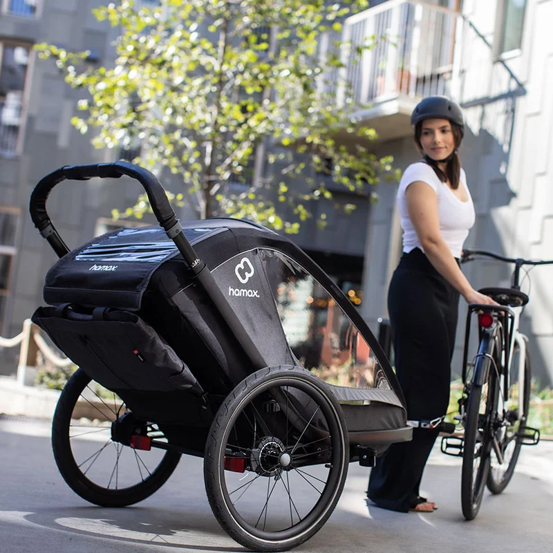 Cocoon One Hamax Silla de Paseo Convertible Remolque para Bicicleta 34740