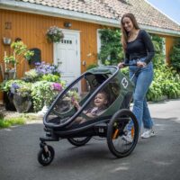 Fahrradanhänger mit Kinderwagen Outback 2IN1 Hamax 30604