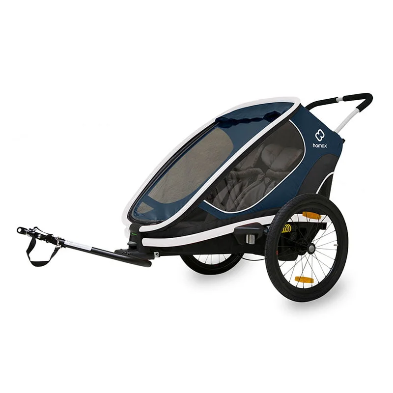 Fahrradanhänger mit Kinderwagen Outback 2IN1 Hamax 34022