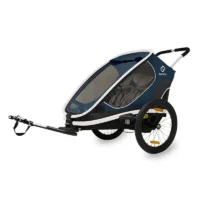 Outback 2IN1 One Hamax 9526 Reboque descapotável para bicicletas e carrinhos de bebé