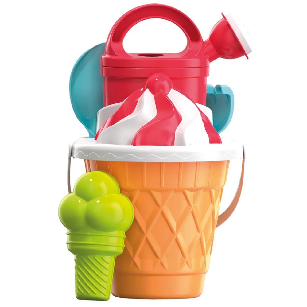 Set seau de plage Ice Cream Wafer Androni 25513