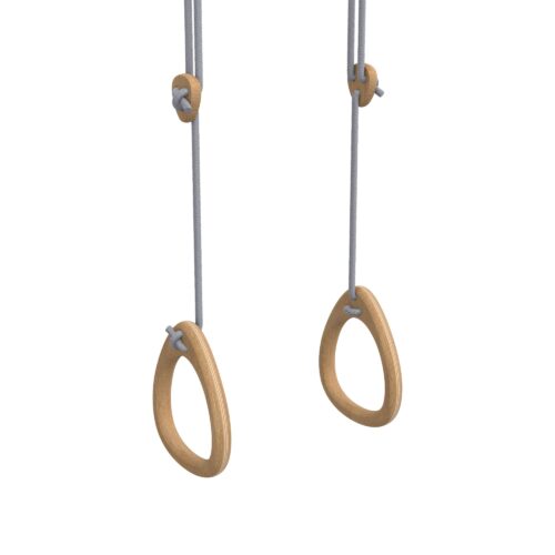 Gymnastics rings Walnut rings Lillagunga 3553