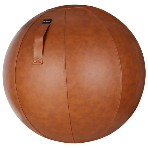 Bola de ioga com capa de couro LifeSpan Fitness 46036