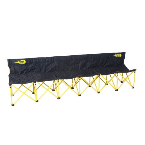 Banc de touche pliable 6 places Powershot 85198