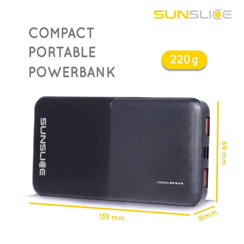 Batterie externe Gravity 10 Sunslice 24949