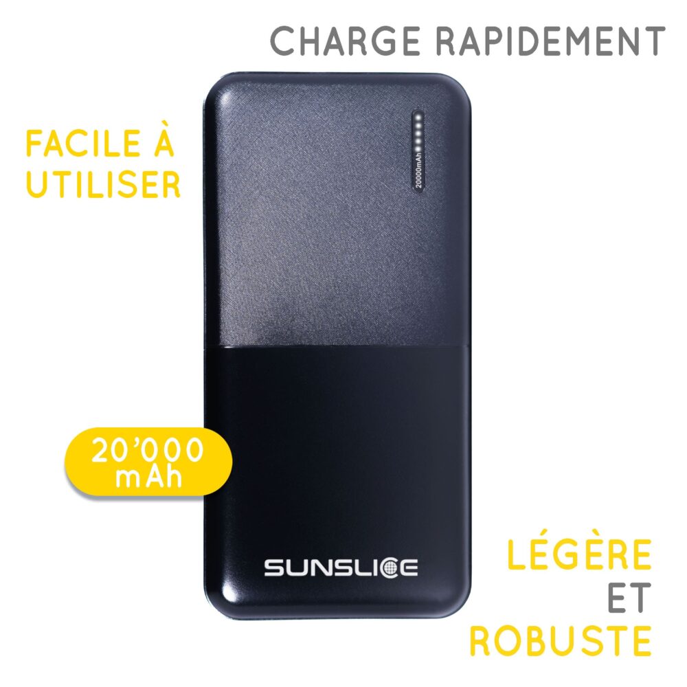 Externe Batterie Gravity 20 Sunslice 4942