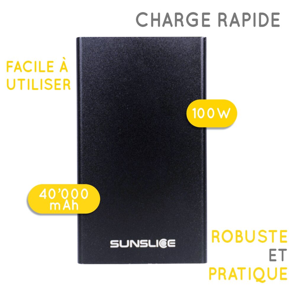 Externe Batterie Gravity 40 Sunslice 59774