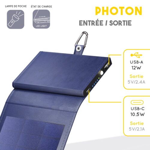 Caricabatterie solare portatile da 4W Sunslice 66484