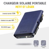 4W portable solar battery charger Sunslice 73894