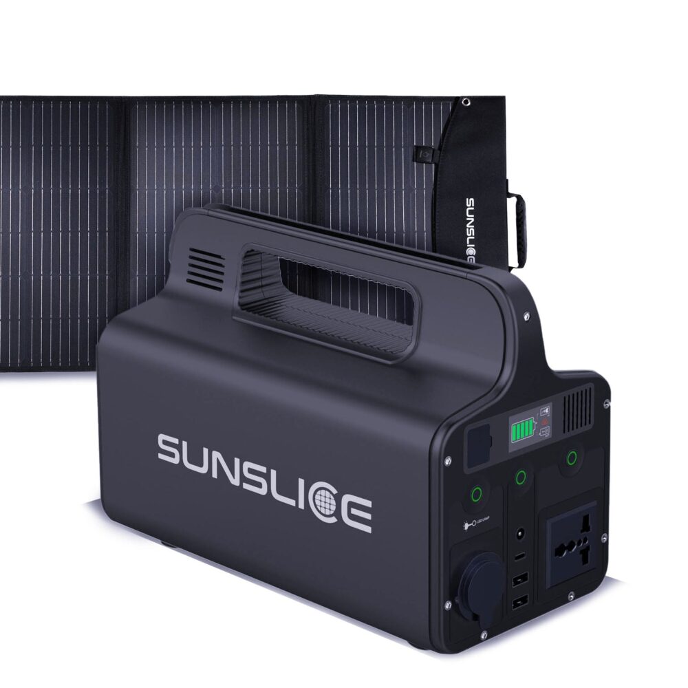 Generador solar portátil de 300 W Sunslice 63992