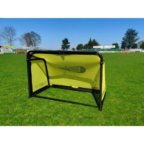 Mini folding aluminium soccer goal 150x100cm Powershot 48261