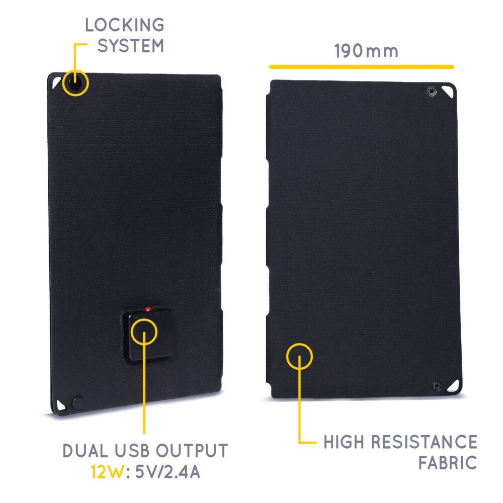 Panel solar portátil Fusion Flex 6 Sunslice 42638