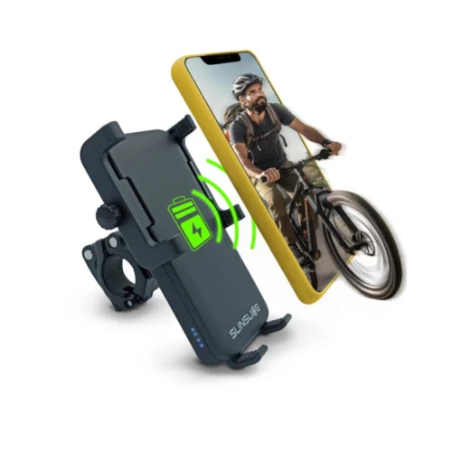 Suporte para telemóvel de bicicleta recarregável Cyclotron 5000mAh Sunslice 31804