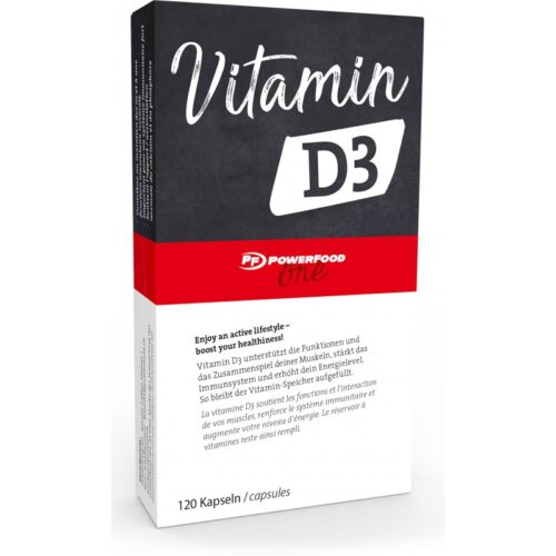 Vitamina D3 120cáps Powerfood One 8667