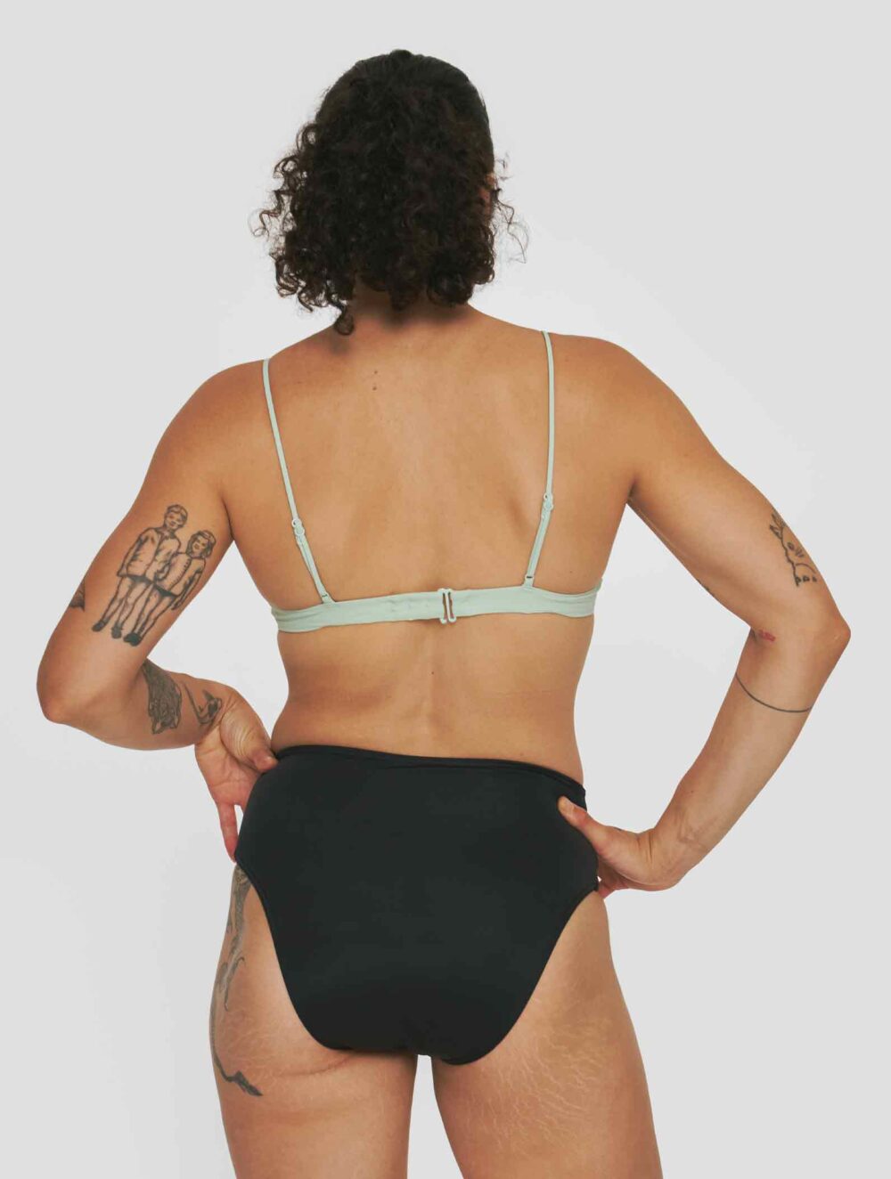 Slip donna Oceanides a vita alta per costumi da bagno mestruali Smoon 33072