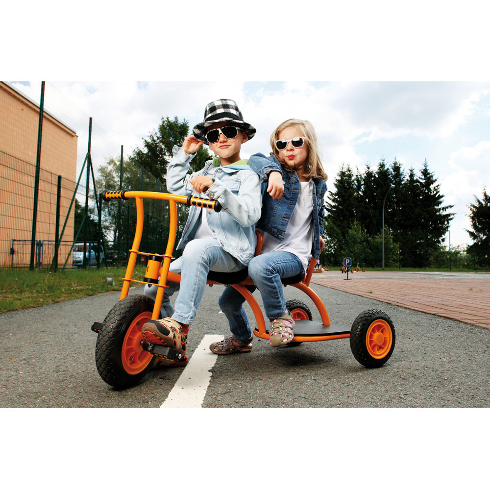 Tricycle Taxi pour 2 enfants Beleduc 18083