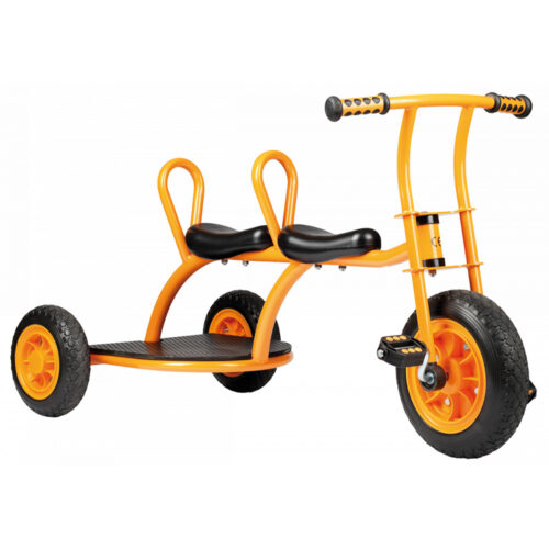 Beleduc Triciclo taxi per 2 bambini 54621